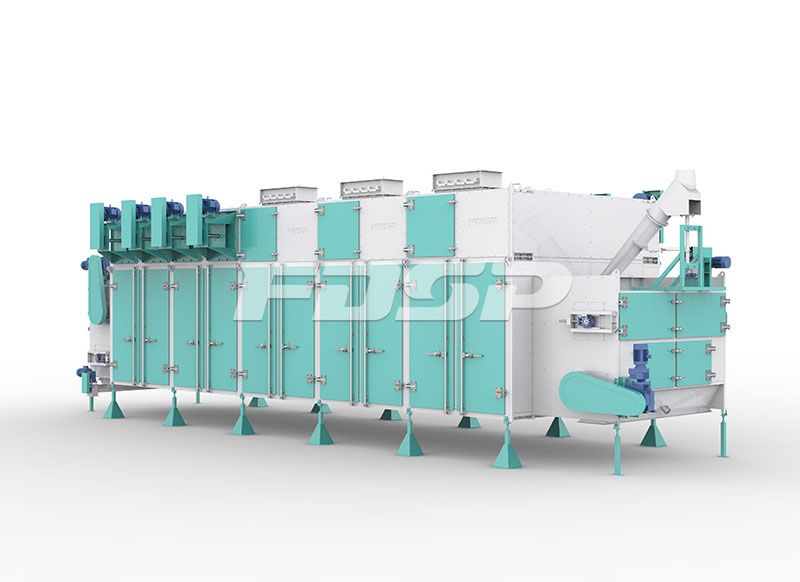 Secador de circulación horizontal de la serie SHGW de maquinaria de alimentación