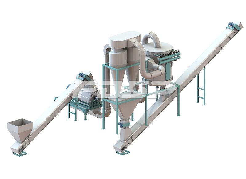 Línea de producción de granulación de chatarra de 2,5-3,5 toneladas / hora