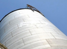 Silo de acero ensamblado
