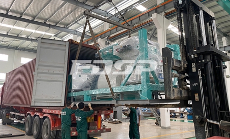 FDSP, el equipo de transformación de la línea de alimentación de Egipto se envió con éxito