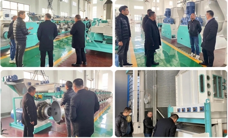 Una calurosa bienvenida a los líderes de la Oficina Municipal de Agricultura de Shandong Binzhou par