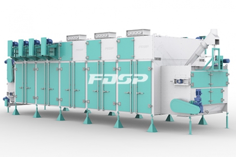 Secador de circulación horizontal serie SHGW