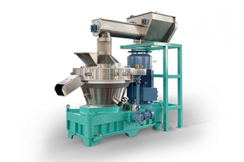 Máquina de pellets de biomasa serie LZLH680